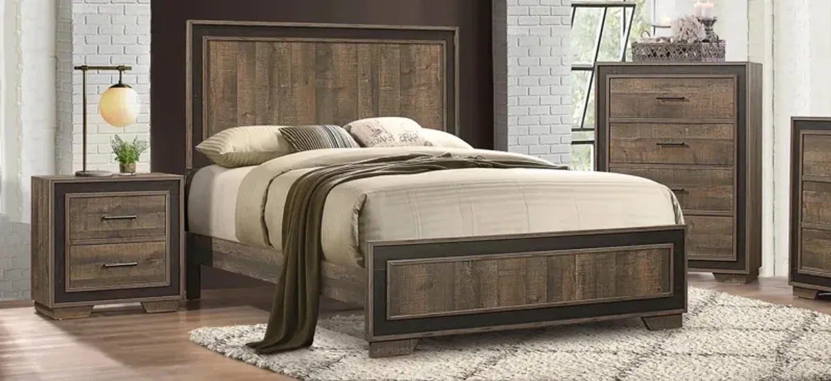 Kerren Panel Bed