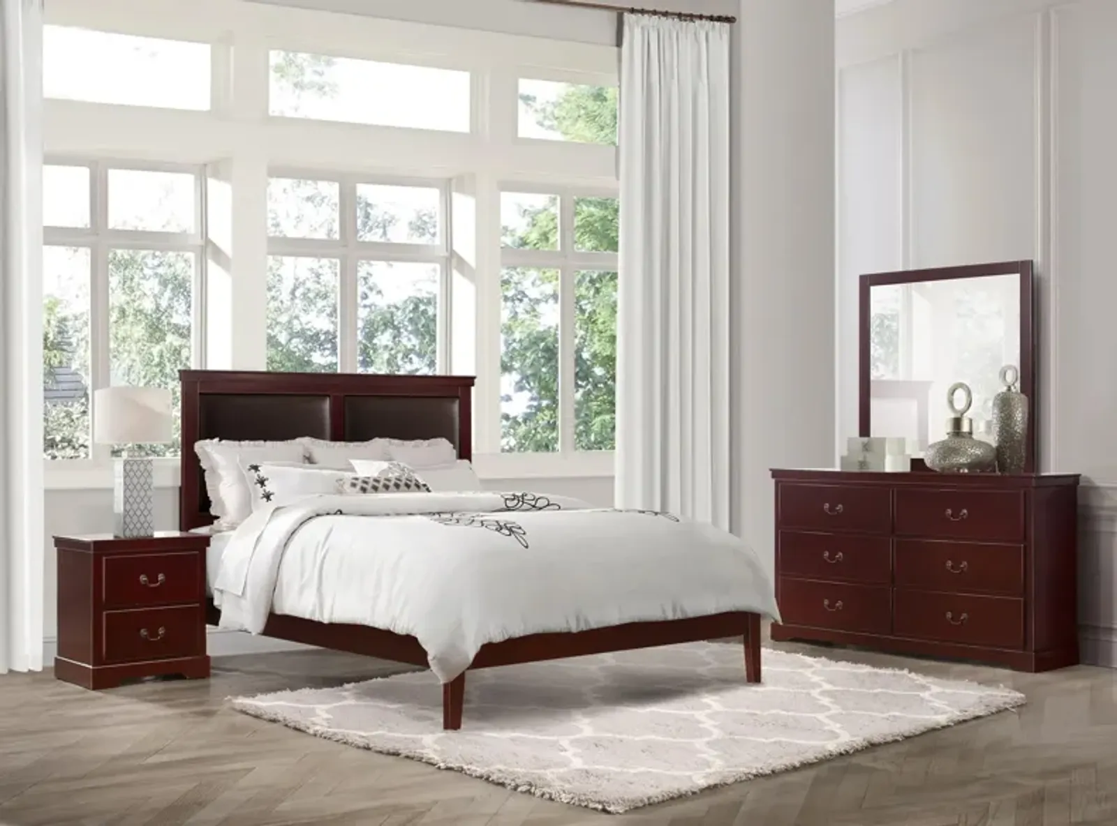 Place 4-pc. Upholstered Bedroom Set