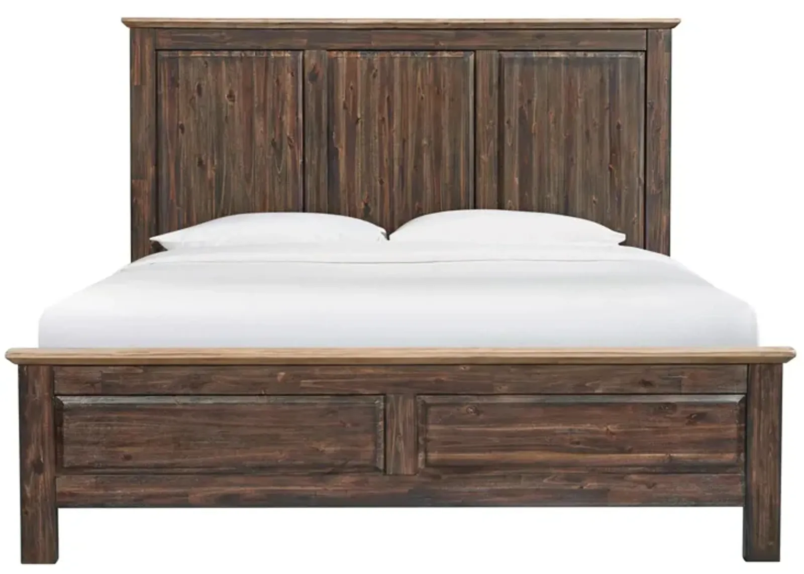 Transitions King Storage Bed in Driftwood and Sable by Intercon