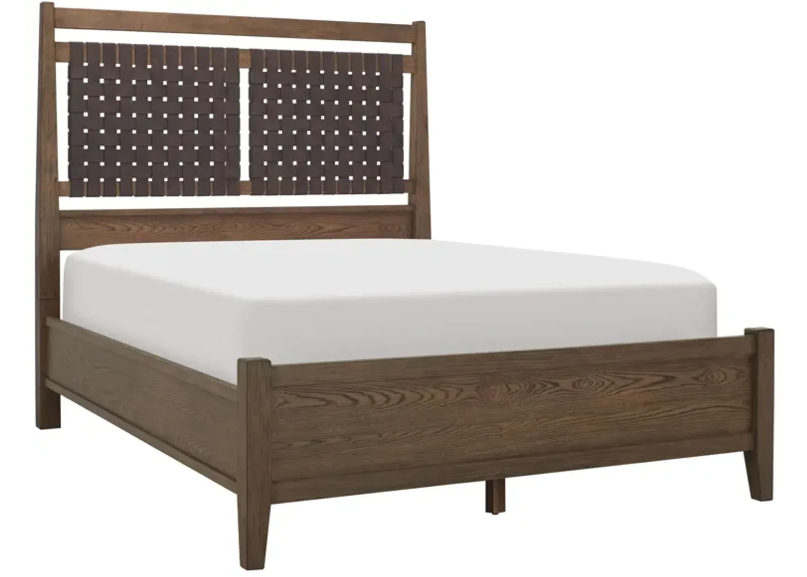 Oak Park Bed in Weathered Chestnut by Intercon