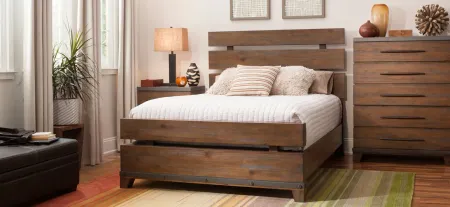 Santa Cruz Bed in Brown by Bellanest