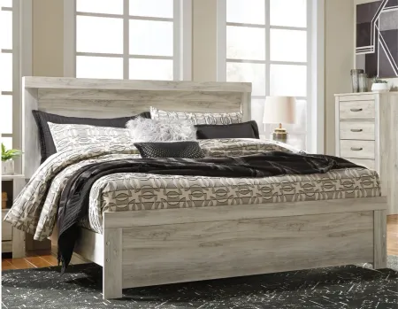 Bellaby King Panel Bed in Whitewash by Ashley Furniture