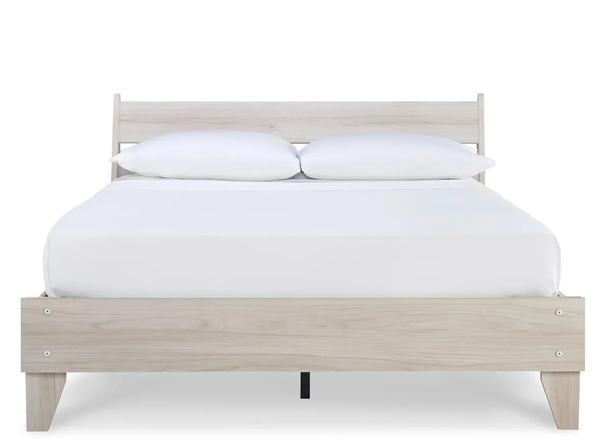 Socalle Panel Bed in Natural by Ashley Express