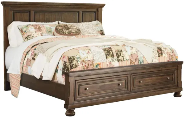 Flynnter King Panel Storage Bed