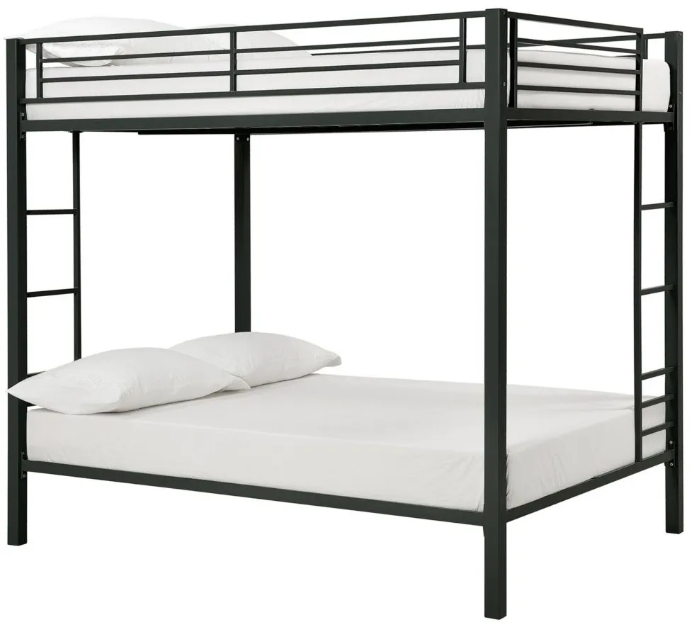Parker F/F Bunk Bed in Black by DOREL HOME FURNISHINGS
