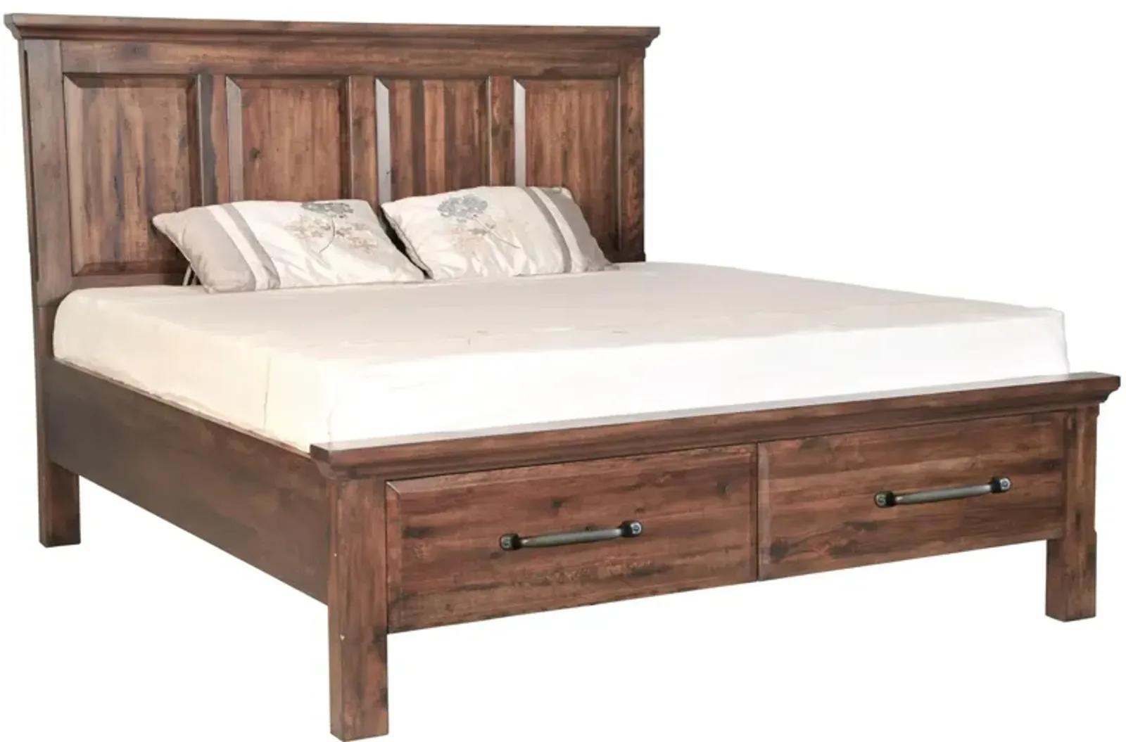 HillCrest Bed with Storage Footboard