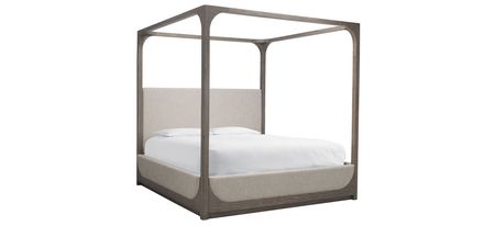 Castleton Canopy Bed in Smoked Oyster by Bellanest.