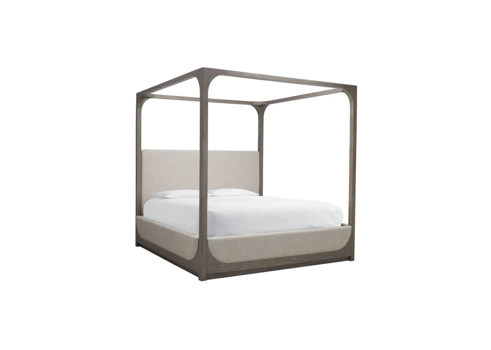 Castleton Canopy Bed in Smoked Oyster by Bellanest.