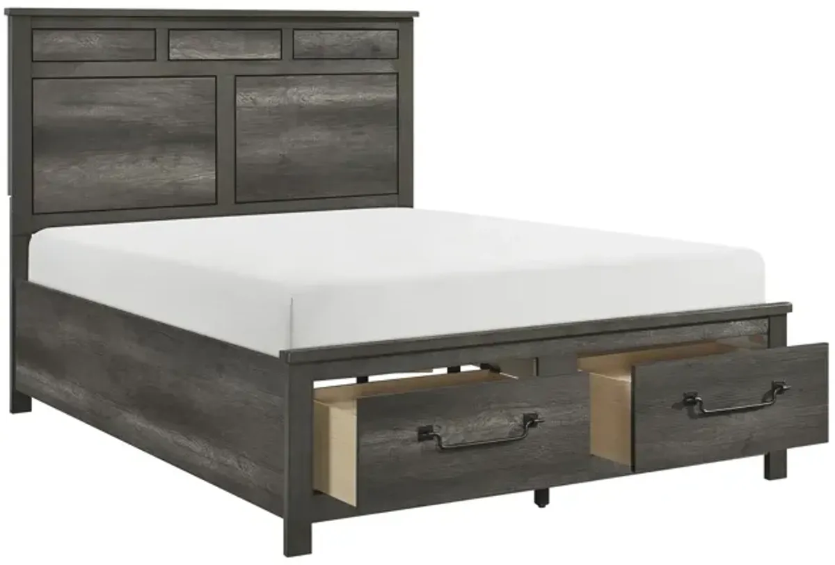 Gabe Platform Bed w/ Storage