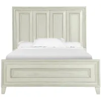 Raelynn Panel Bed in Weathered White by Magnussen Home