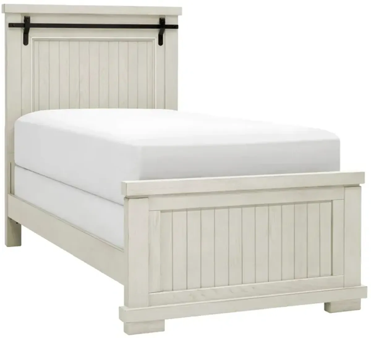 Bexley Panel Bed in White by Davis Intl.