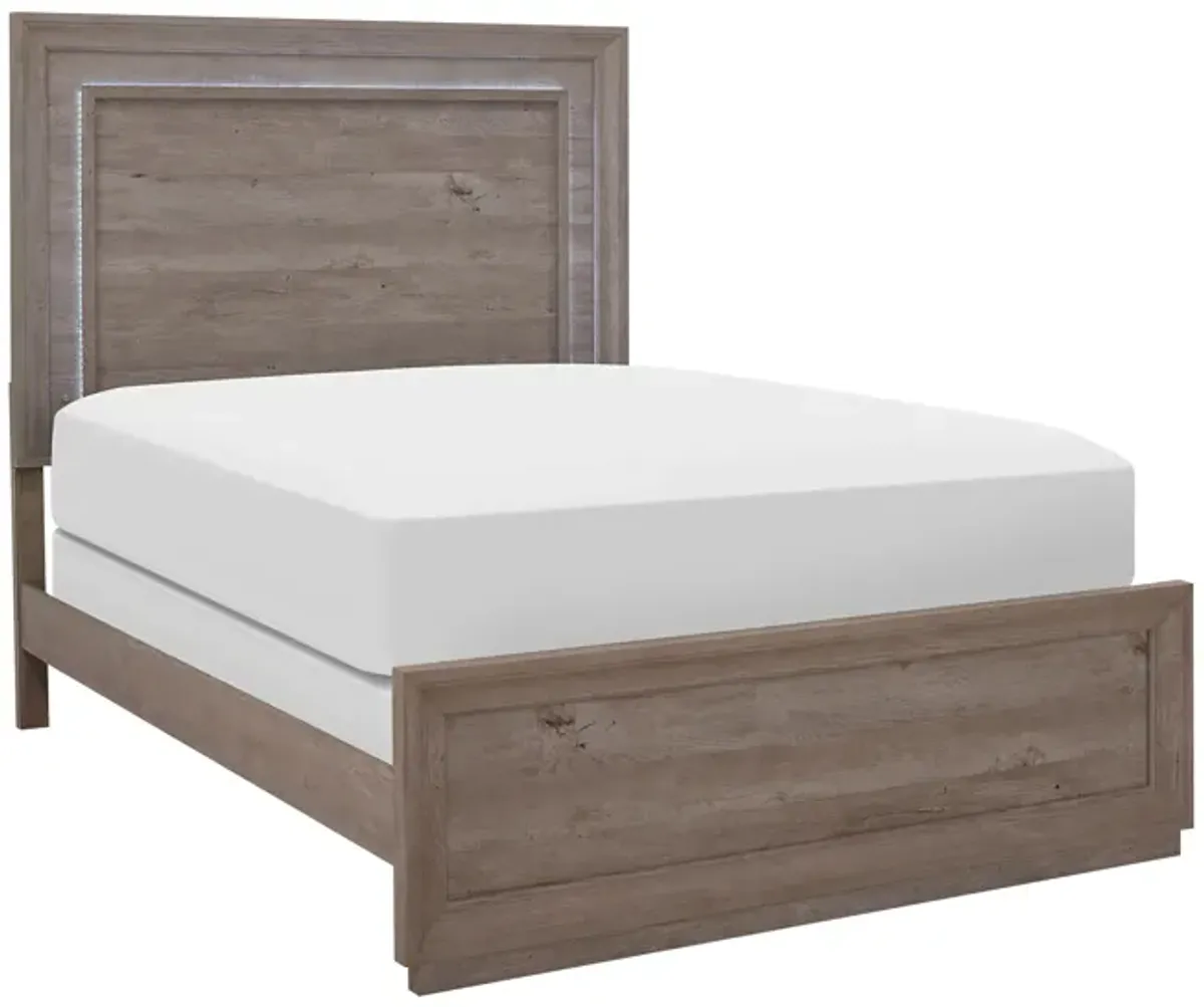 Mela Bed in Graystone by Liberty Furniture