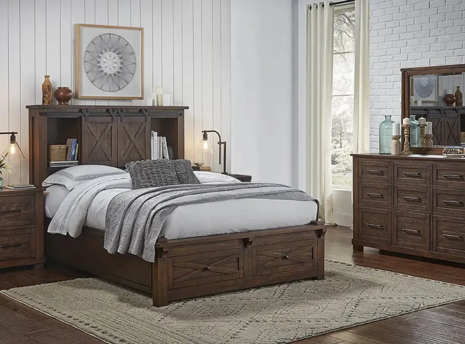 Sun Valley 4-pc. Bedroom Set w/ Storage Bed