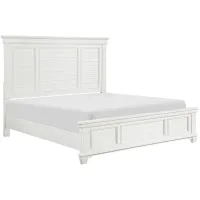 LaFollette California King Bed in White by Homelegance
