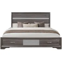 Seville Bed in Grey by Global Furniture Furniture USA