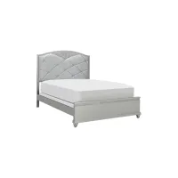 Amina Bed in Silver by Crown Mark