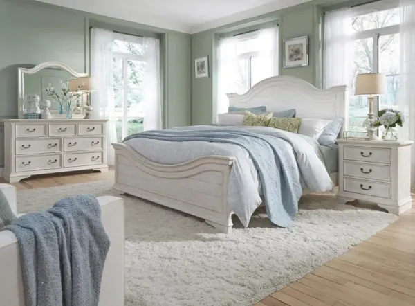 Decatur 4-pc. Bedroom Set w/ 1 Drawer Nightstand