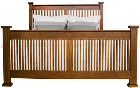 Mission Hill 4-pc. Panel Bedroom Set in Harvest by A-America