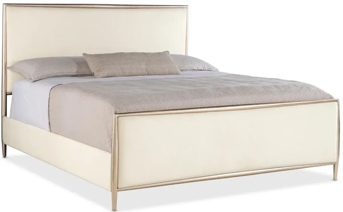 Westwood Upholstered Metal Bed