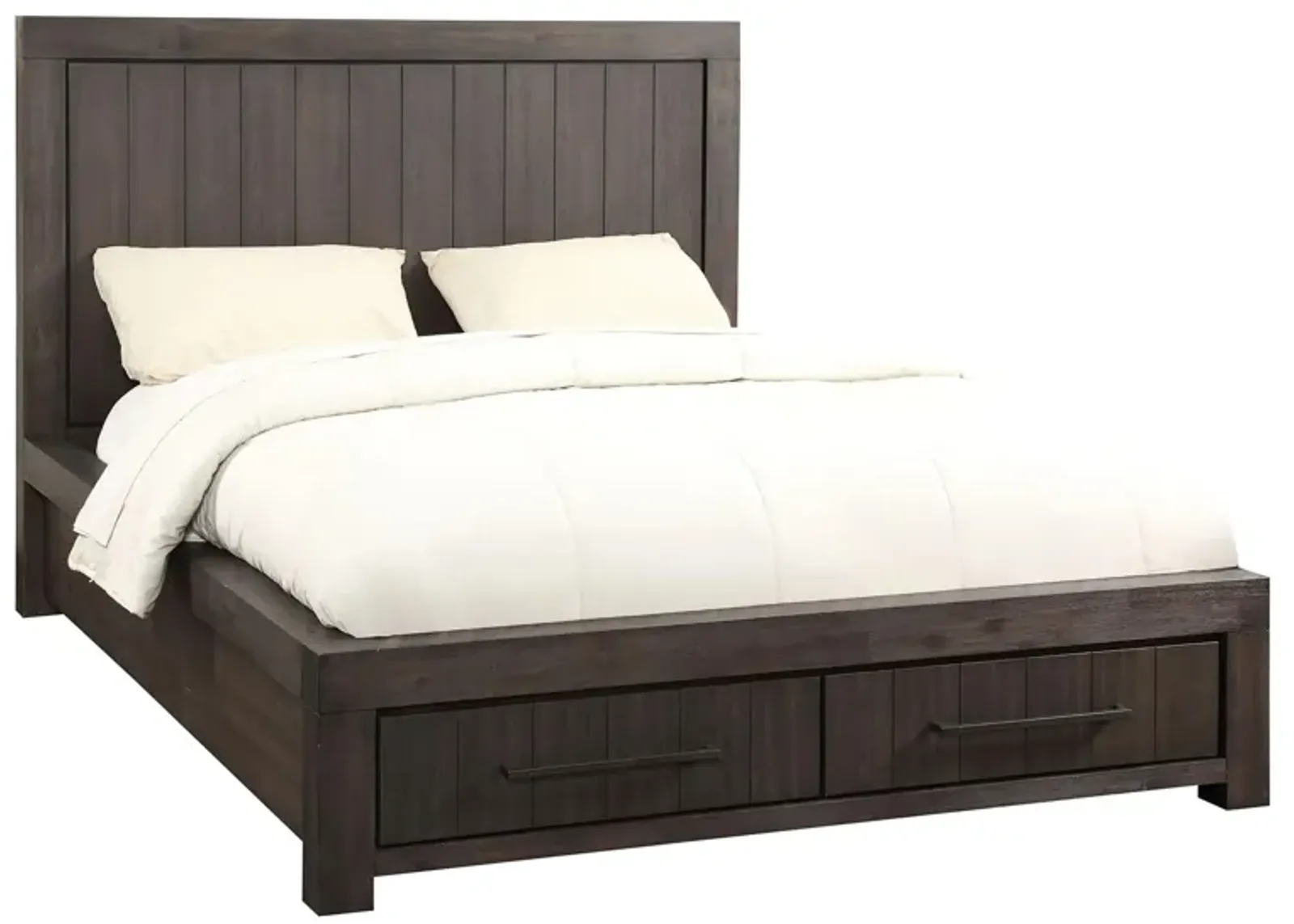 Heath King-Size Two Drawer Storage Bed by Bellanest