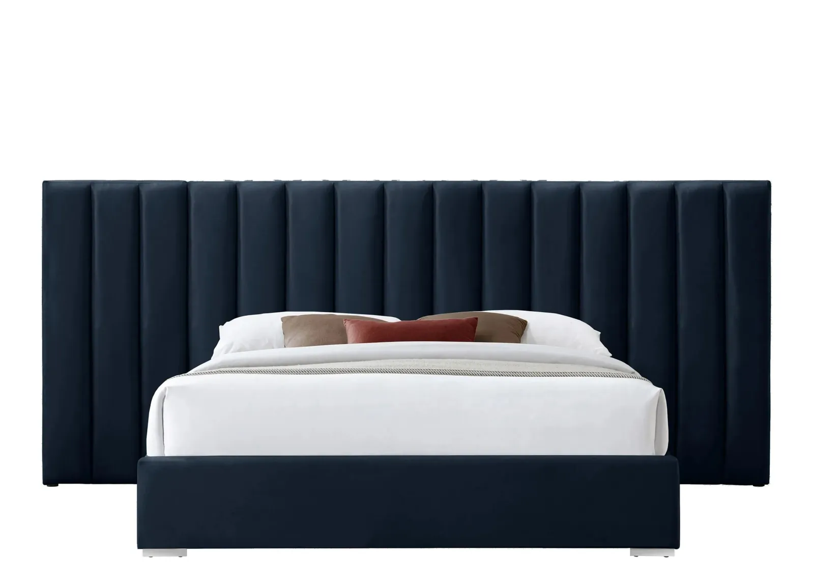 Pablo King Bed in Blue by Meridian Furniture