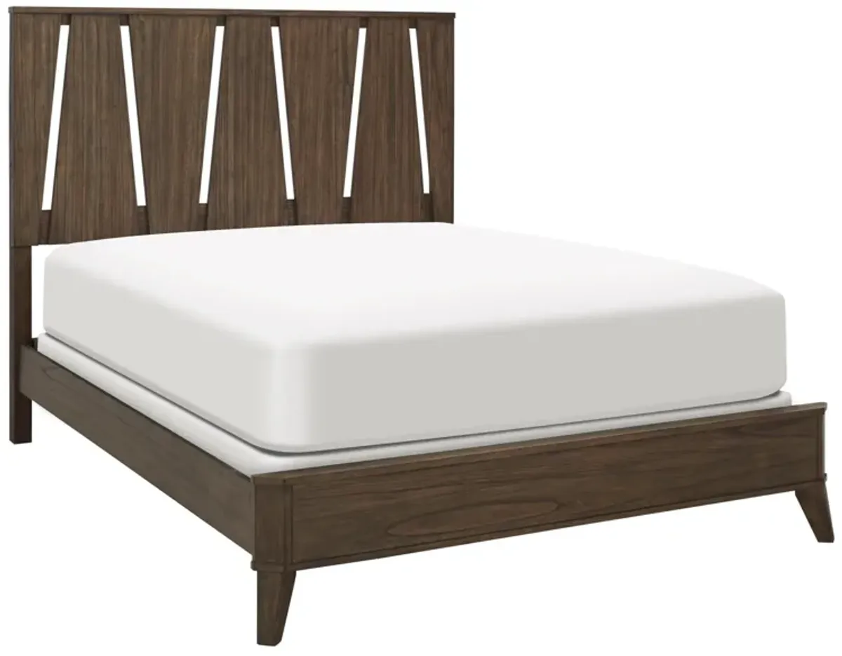 Carlsbad Bed in Chestnut by Bellanest