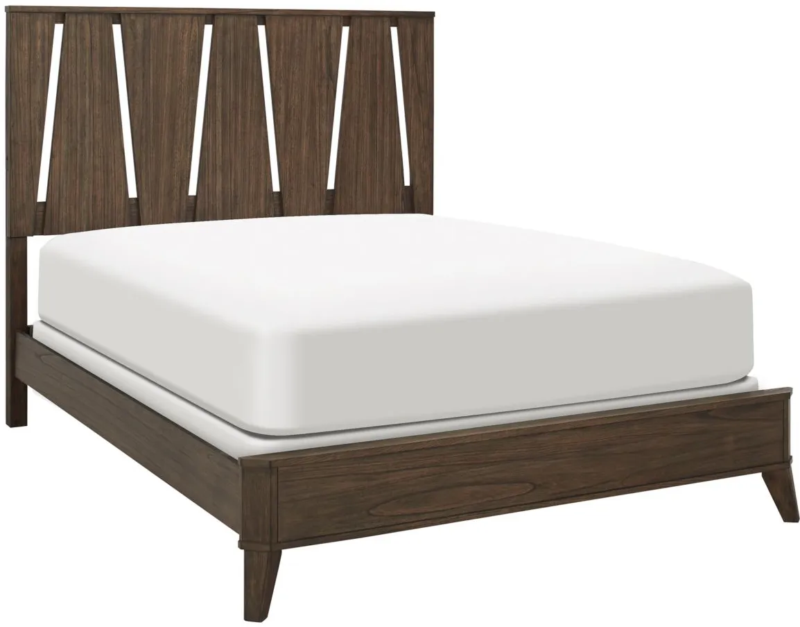 Carlsbad Bed in Chestnut by Bellanest