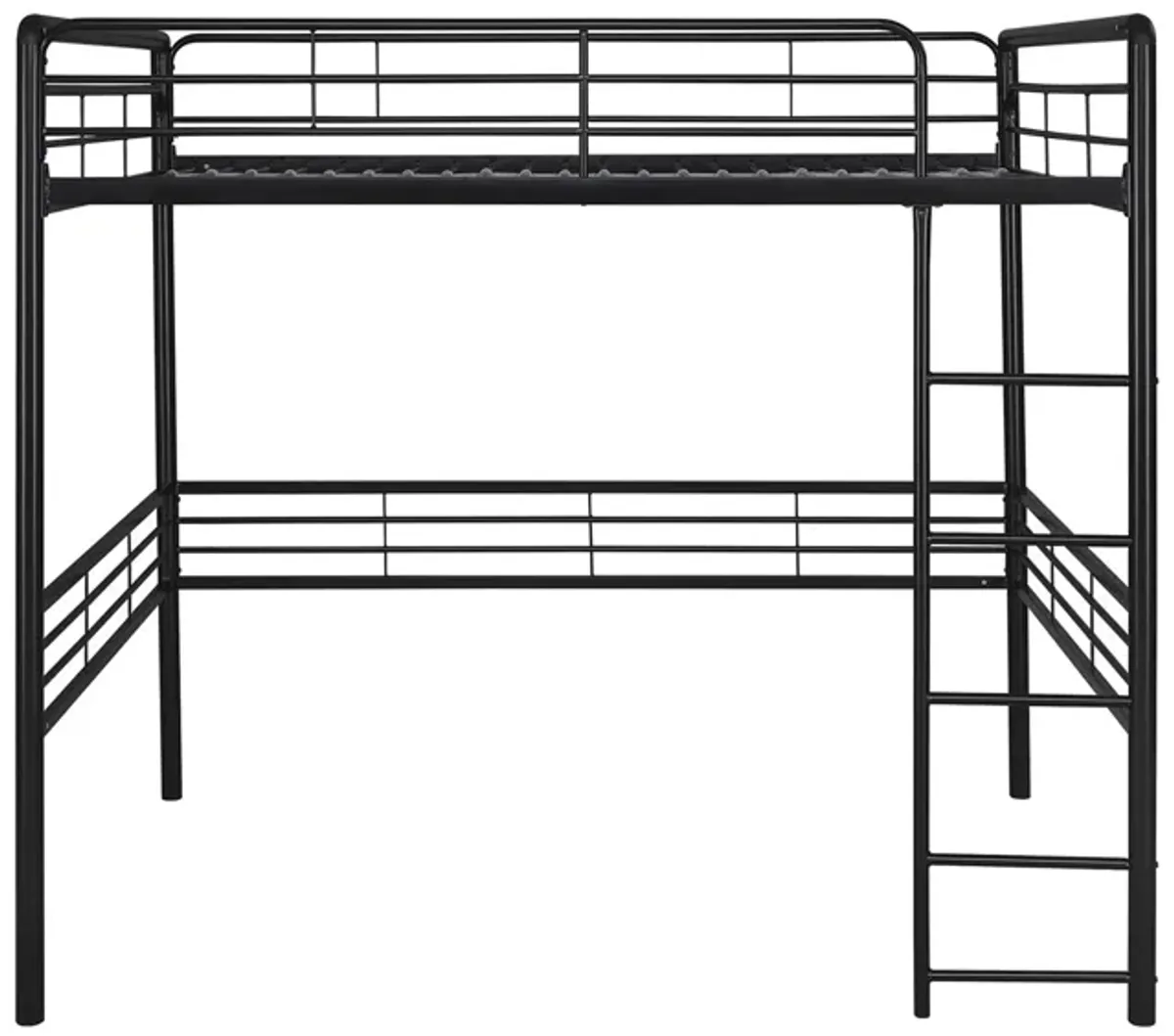 Bodhi Loft Bed Full in Black by DOREL HOME FURNISHINGS