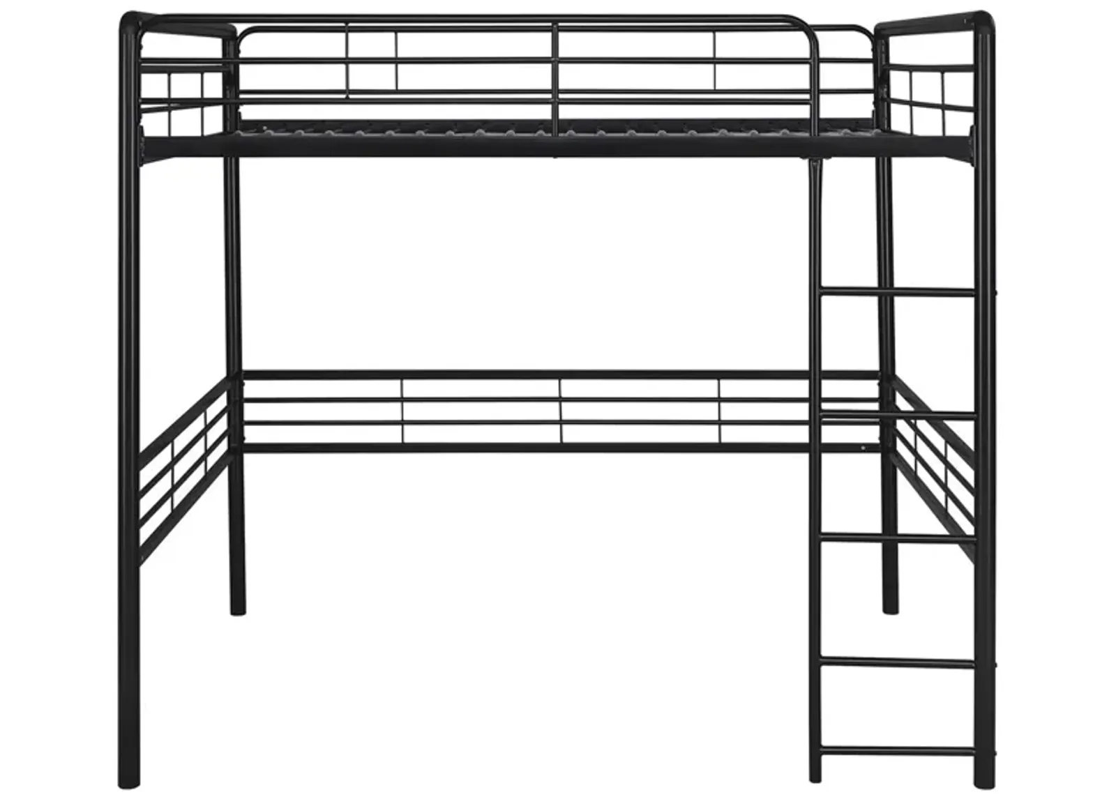 Bodhi Loft Bed Full in Black by DOREL HOME FURNISHINGS