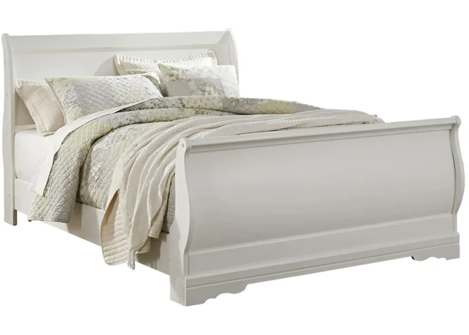 Anarasia Bed in White by Ashley Furniture