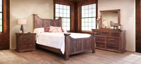 Madeira Bed in Brown by International Furniture Direct
