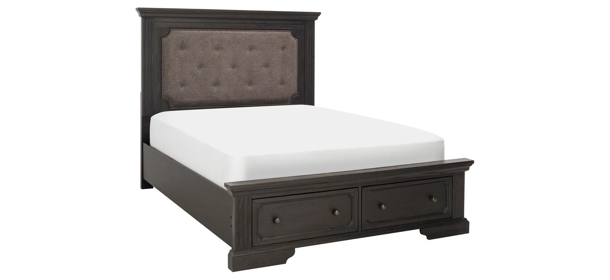 Brunswick Storage Bed in Charcoal by Bellanest
