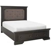 Brunswick Storage Bed in Charcoal by Bellanest
