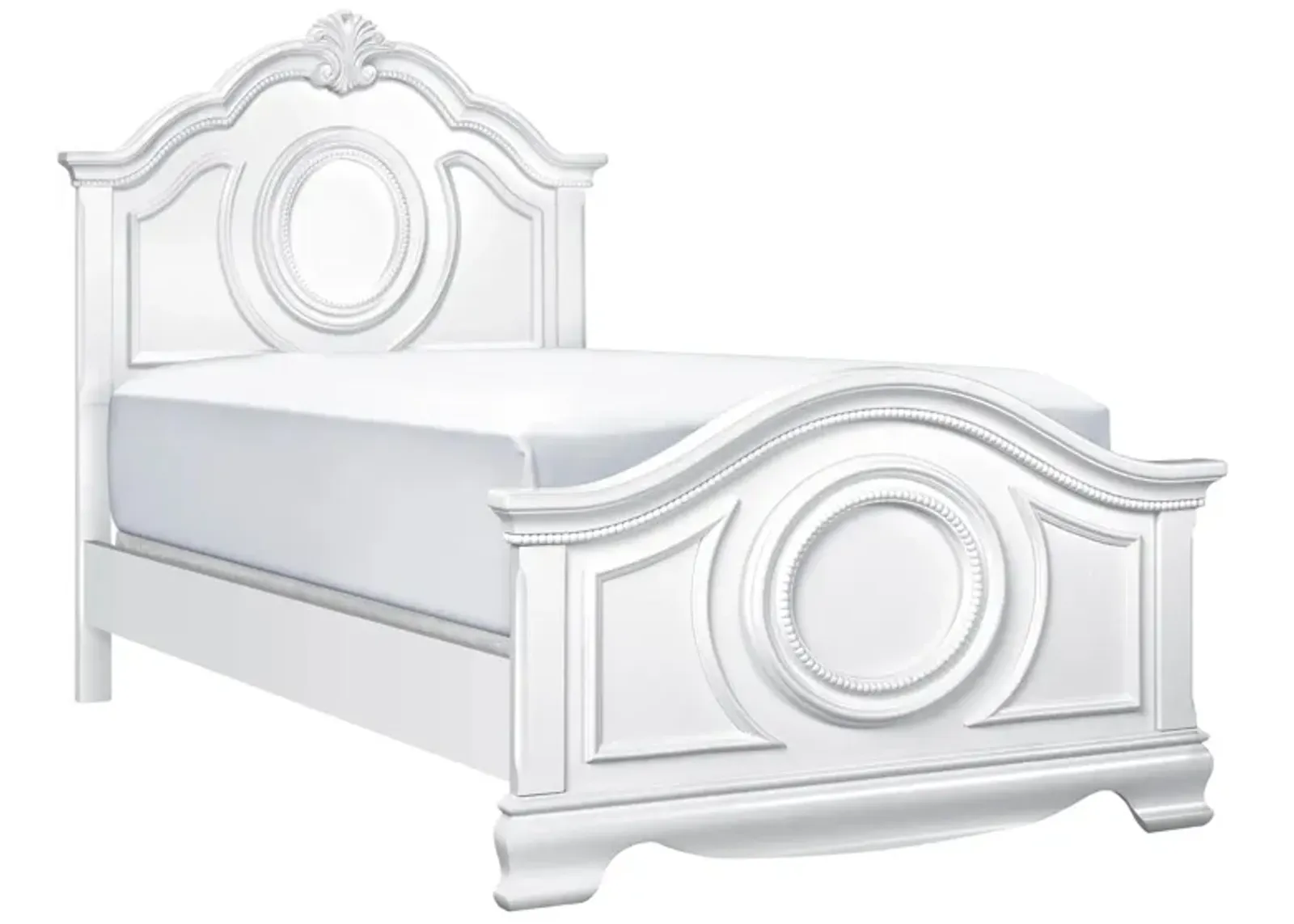 Winnie Bed in White by Bellanest