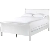 Edina Bed in White by Homelegance