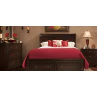 Donegan 4-pc. Bedroom Set in Brown Cherry by Homelegance