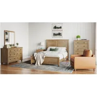 Millcroft 4-pc. Queen Bedroom Set in Aged Wheat by Durham Furniture