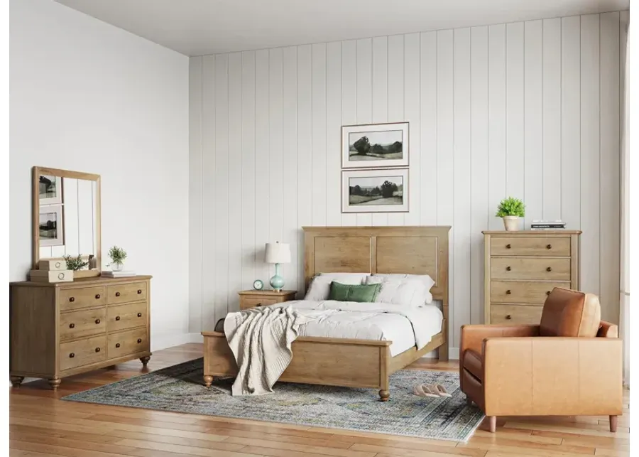 Millcroft 4-pc. Queen Bedroom Set in Aged Wheat by Durham Furniture