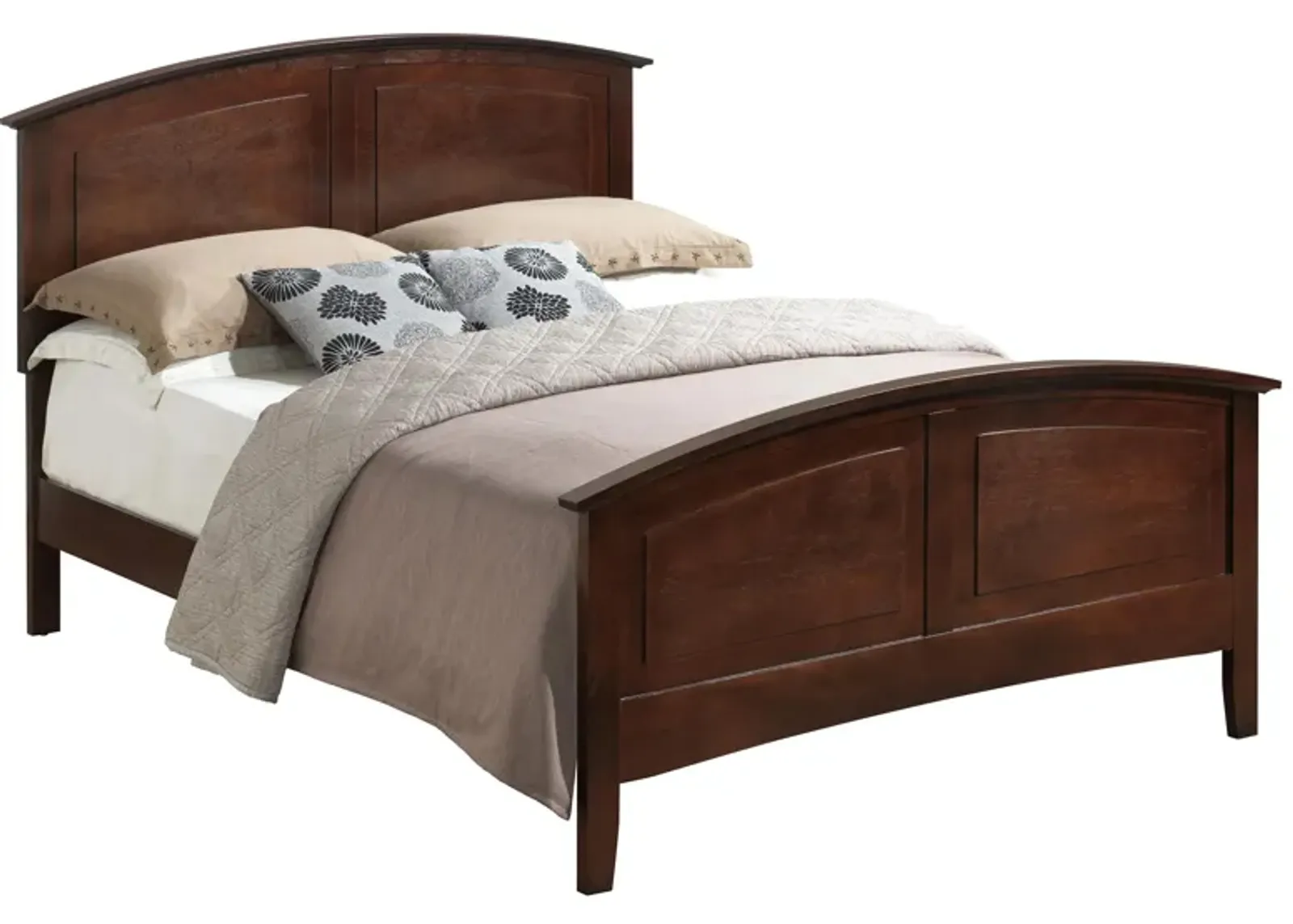 Hammond Panel Bed in Cappuccino by Glory Furniture