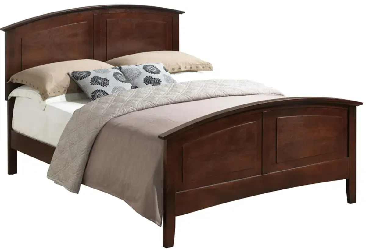 Hammond Panel Bed in Cappuccino by Glory Furniture