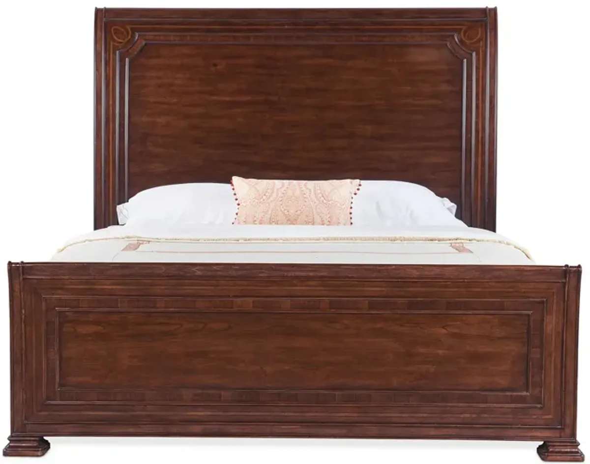 Charleston Cal King Sleigh Bed