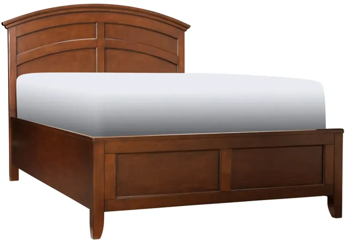 Kylie Youth Platform Bed in Merlot by Bellanest