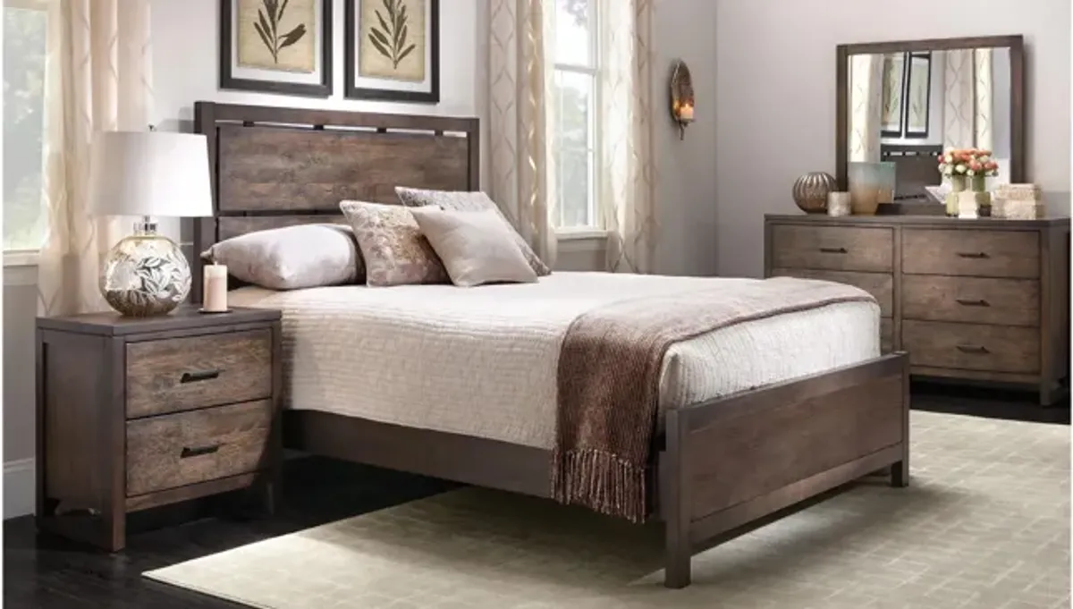 Larkspur Panel Bed