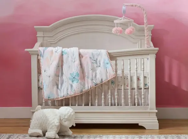 Bella Convertible Crib with Conversion Rails