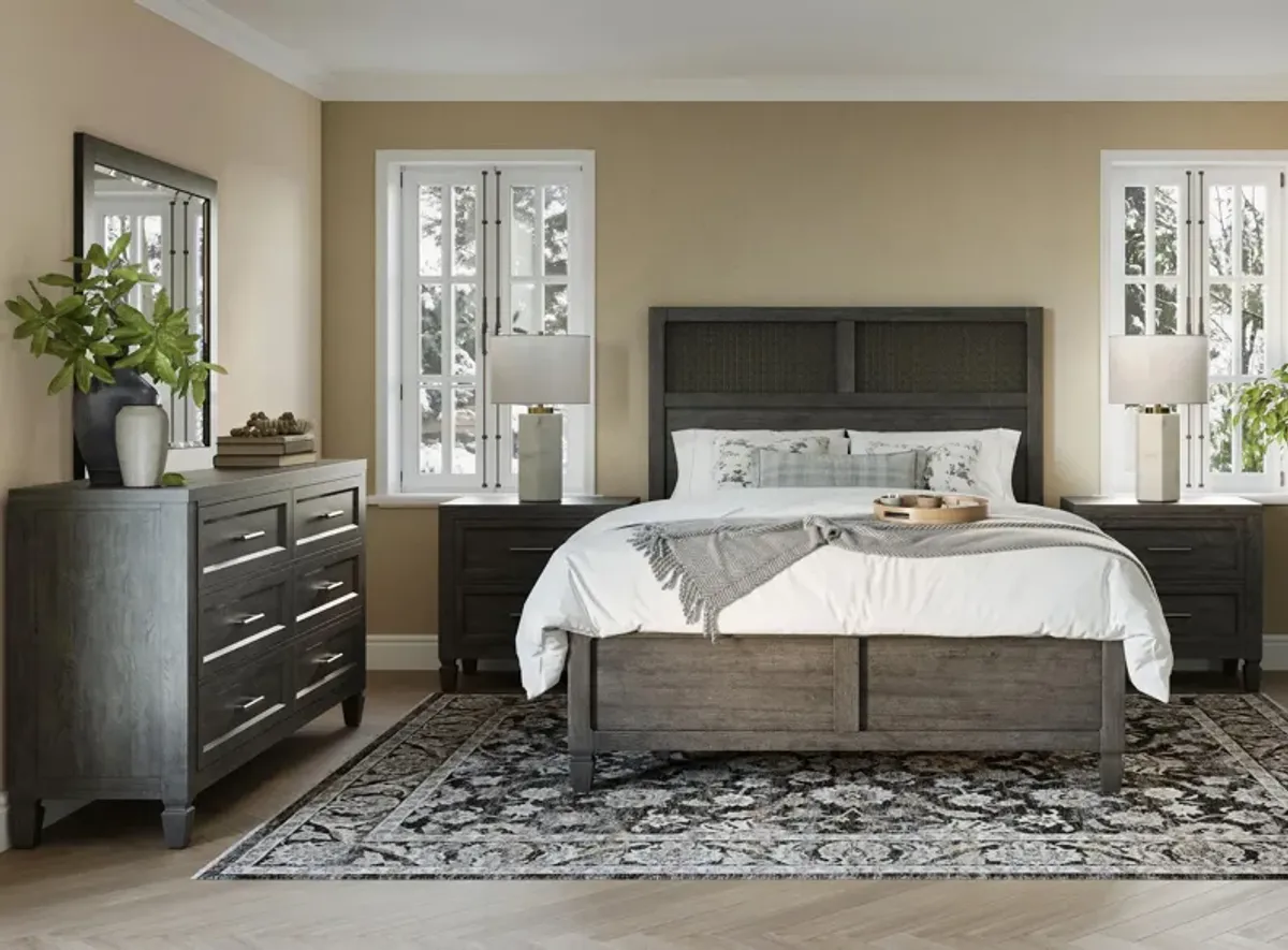 Dutton 4-pc. Bedroom Set in Blackstone by Liberty Furniture