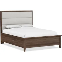 Urbane Queen Bed in Contempo Brown by Durham Furniture