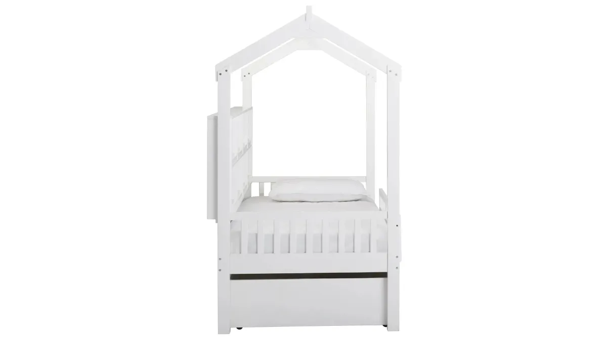 Skylar Treehouse Bed w/ Trundle & Guardrail