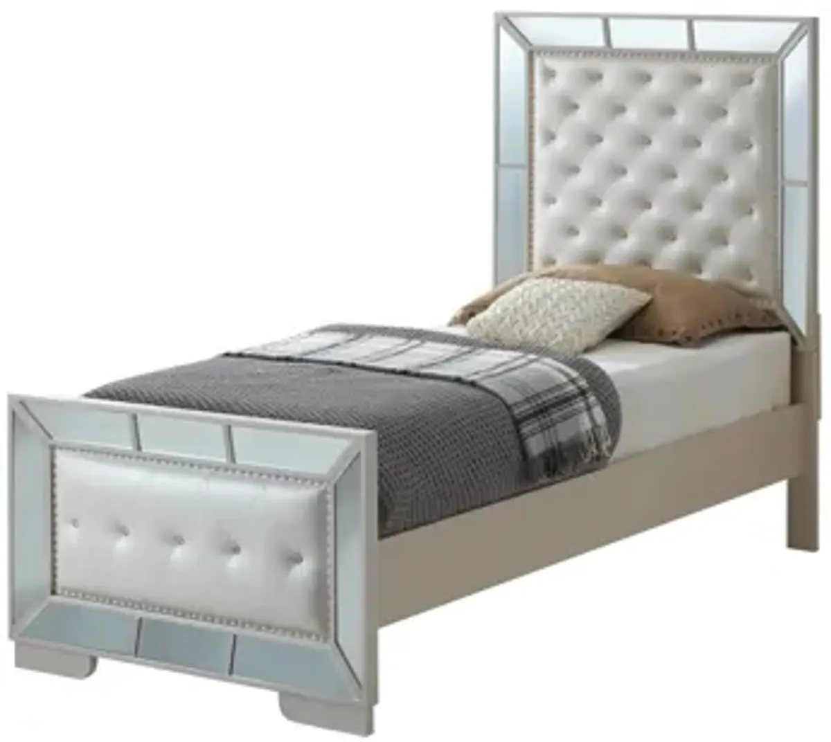 Hollywood Hills 4-pc. Upholstered Bedroom Set