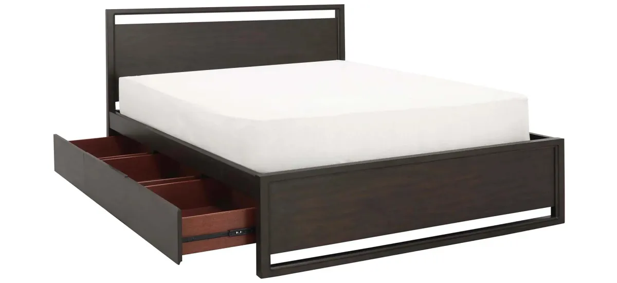 Aversa 1-side Storage Bed