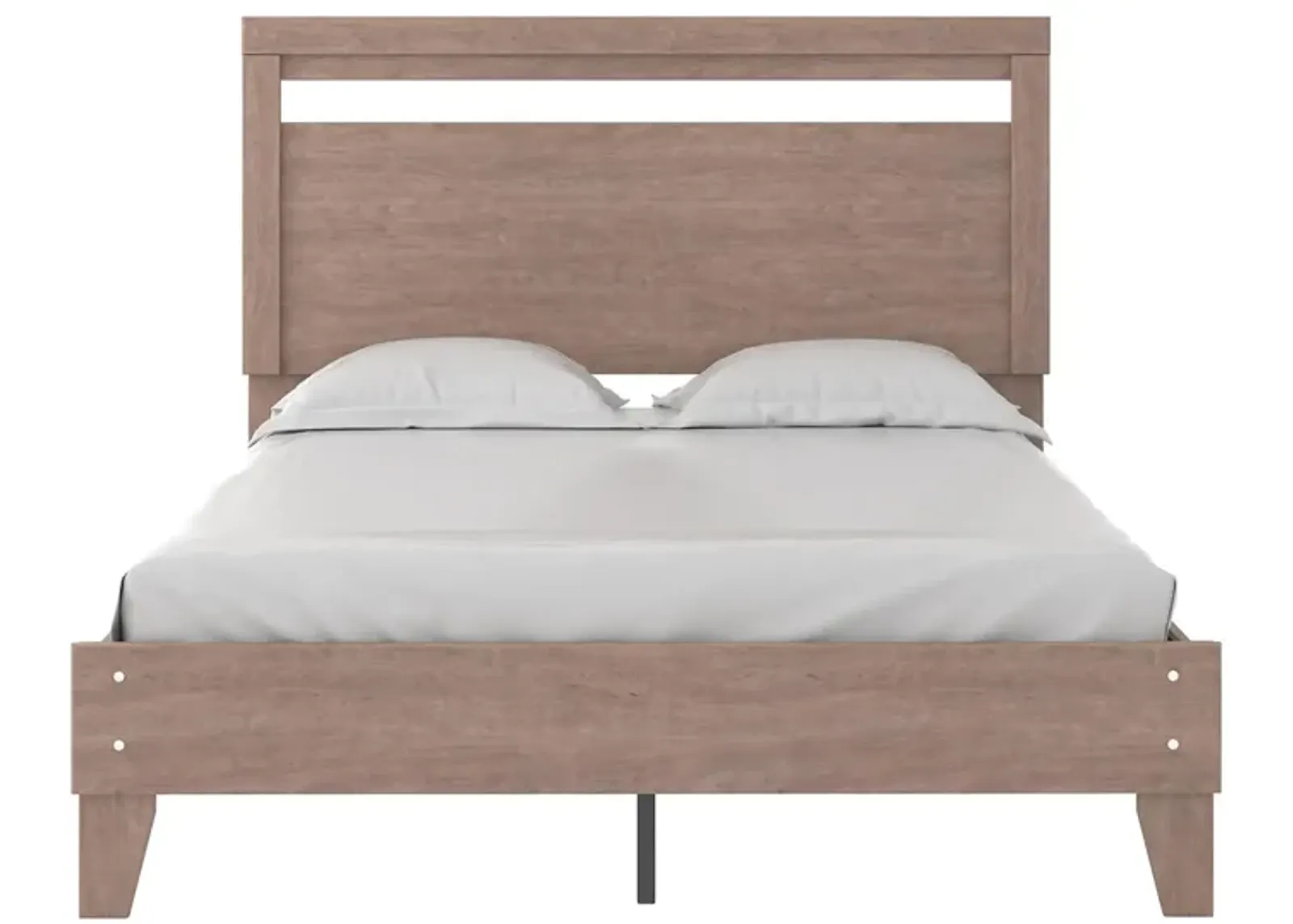 Flannia Panel Bed in Gray by Ashley Express